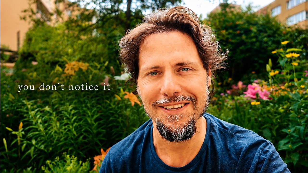 you just don’t notice it (you are already awakened)